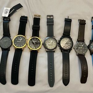 Black and Gold Men's Watch